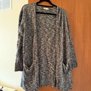 Madewell  grey open cardigan